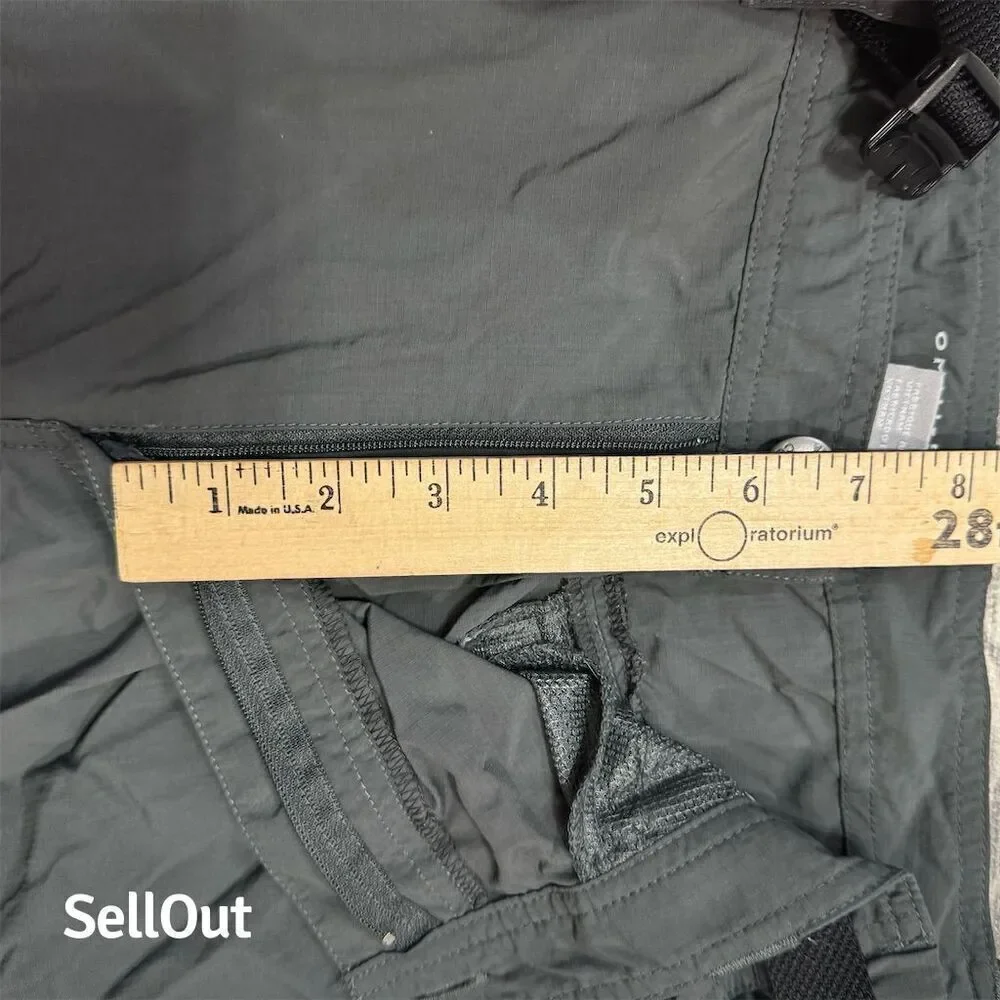 Columbia Men's Cargo Pants 36x30 Gray Omni-Shade Sun Protection